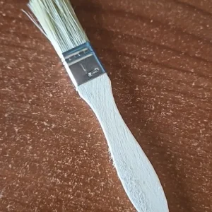 5pcs Paint Brush Wooden Handle BBQ Brush 1/2/4/5/6 Inch Soft Hair Painting Brushes for Wall and Furniture Paint Tool Set