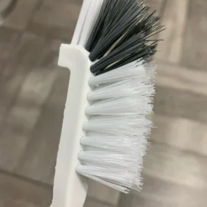 Japanese Style Sink Brush Cleaning Cup Brush with Long Handle Elbow Design Tail Hole Wall Hanging Crevice Cleaning Accessories