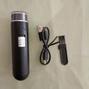 Compact & Convenient Electric Razor for Men - USB Rechargeable, Wet & Dry, Easy One-Button Use - Perfect for Home, Car & Travel!