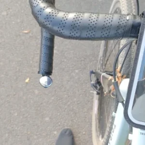 Bicycle 1PC/1Pair Rear View Convex Mirror Handlebar Drop Bar Mount Acrylic Lens Back Sight Reflector Light Weight
