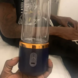 Portable Juicer Blender 400ml Electric Fruit Juicer USB Charging Lemon Orange Fruit Juicing Cup Smoothie Blender Machine 2cups
