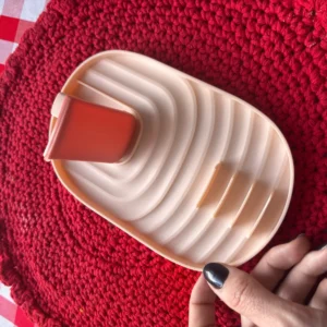 1pc Green/Pink/Bule/Pink Silicone Nordic Style Pot Lid Shovel Storage Rack Practical Multifunctional Kitchen Supply Non Slip