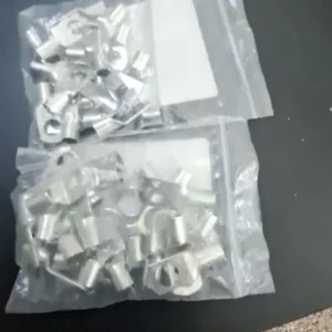 20PCS 4-25mm Assortment Tinned Copper Lugs Ring Crimp Terminals Battery Wire Welding Cable Connectors Kit