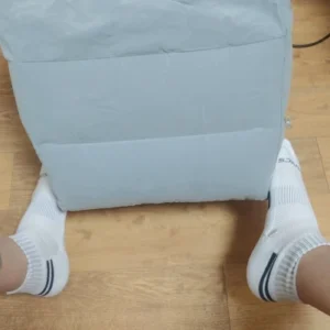 1pc Inflatable Foot Rest Pillow For Travel Portable Adjustable Three Layers Height Stool For Foot Rest Leg Cushion Pillow