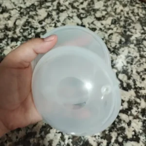 1Pcs Portable Breastmilk Collector, Soft Anti-Spill Breast Pads for Nursing Moms, Food Grade Silicone, Safe and Non-Polluting