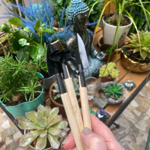 Gardening Tools Three-Piece Set Mini Garden Tools Multi-Function Shovel Harrow Shovel Household Plant Pine Soil Shovel