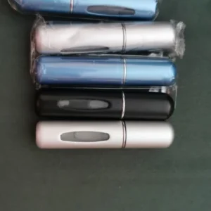 5pcs 5ml Mini Refillable Perfume Atomizer Aluminum Perfume Bottle Portable Perfume Spray Bottle Travel Parfume Mini Bottle