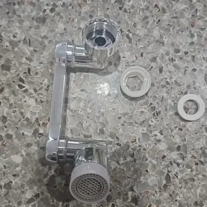 New Universal Rotation Extender Faucet Aerator Plastic Splash Filter Kitchen Tap Washbasin Faucets Bubbler Nozzle Robotic Arm