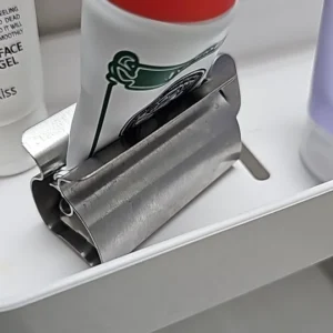1pc Stainless Steel Wringer Roller Rotate Dispenser for Ointments Cosmetics Bathroom Accessories Toothpaste Squeezer Tube Roller