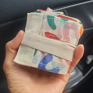 1pc Foldable Shopping Bag Eco-friendly Waterproof Portable Storage Bag Large Capacity Handbag Oversized Storage Bag For Travel
