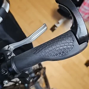 Bicycle Handlebar Grip Ergonomic Anti Skid Lock on Handle Cover Aluminum Alloy Rubber Grips MTB Bike Accessories