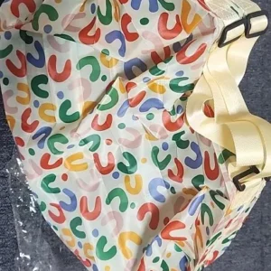 1pc Foldable Shopping Bag Eco-friendly Waterproof Portable Storage Bag Large Capacity Handbag Oversized Storage Bag For Travel