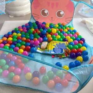 100PCS Outdoor Sport Ball Colorful Soft Water Swim Pool Ocean Wave Ball Baby Eco-Friendly Stress Air Ball Tent Toys for Children