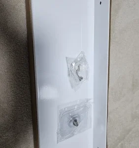 1pc White SelfAdhesive Storage Drawer Box Makeup Pencil Tray Desk Hidden Under Desk Stand Self-adhesive Under-drawer Storage Box