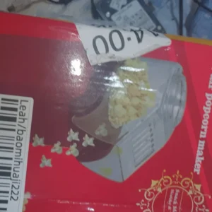 Popcorn Machine High Popping Rate Fully Automatic Popcorn Machine Electric Air Popper Mini Popcorn Machine for Home Kitchen