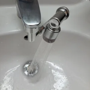 New Universal Rotation Extender Faucet Aerator Plastic Splash Filter Kitchen Tap Washbasin Faucets Bubbler Nozzle Robotic Arm