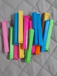 10/20Pcs Portable New Kitchen Storage Food Snack Seal Sealing Bag Clips Sealer Clamp Plastic Tool Kitchen Accessories Wholesale