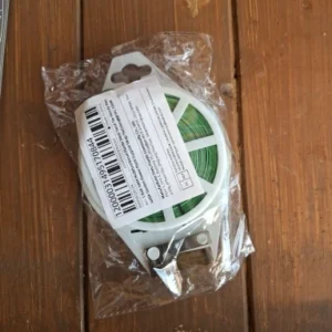 1 Roll 100M Multifunctional Plastic Steel Twist Tie Sturdy Reusable Garden Flower Plant Support Strap Tie