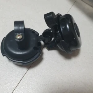 1pc Bicycle Bell Mountain Bike Rotating Horn Safe Riding Aluminum Alloy Handlebar Metal Ring Riding Accessories
